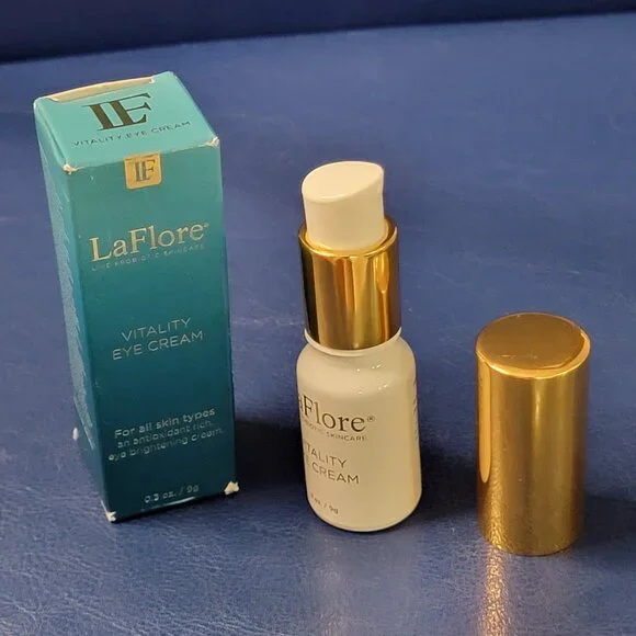 LaFlore Vitality Eye Cream Live Probiotic Skincare RARE Find - Picture 4 of 15